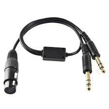 Para Airbus XLR Para GA Dual Plug 5 Pin Headset Adapter Cable Aviation Headphone Cable na internet