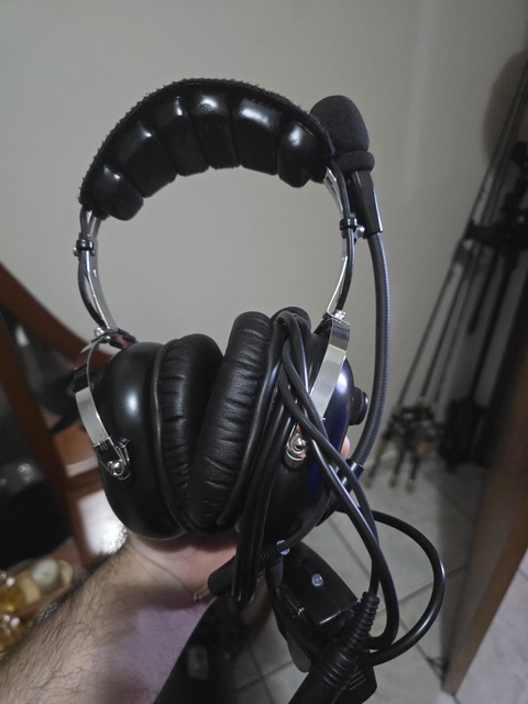 HEADSET AERONAUTICO PROFISSIONAL