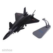 Metal China Airforce J-20 Aircraft Fighter Toy Aviation Model Airplane ESCALA : 1/100