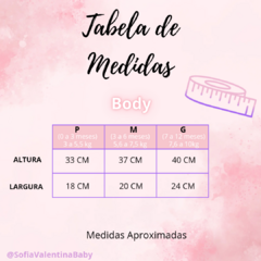 Body Temático Vaquinha - comprar online