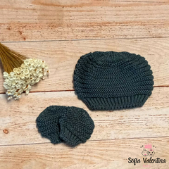 Kit Gorro e Luvas Tricot - loja online