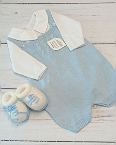 Romper Curto Tricot - Saída de maternidade Sofia Valentina Baby