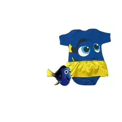 Body Temático Dory com Saia