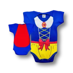 Body Temático Branca de Neve com Capa - comprar online