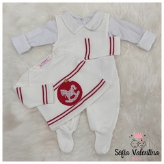 Conjunto Cavalinho - Saída de maternidade Sofia Valentina Baby