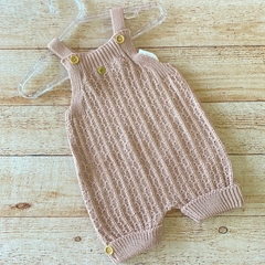 Romper Tricot Liso - Saída de maternidade Sofia Valentina Baby