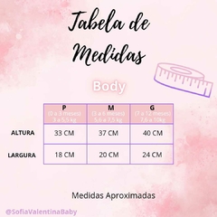 Body Temático Monstros SA Sullivan na internet