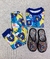 Kit Piyama + Pantuflas Carnaval Celeste - tienda online