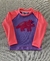 Remera Protección UV Triceratops Coral - comprar online