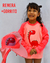 COMBO Remera+Gorrito Protección UV+50 Coral/Rosa - comprar online