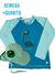 COMBO Remera+Gorrito Protección UV+50 Celeste/Turquesa en internet