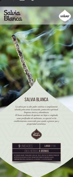 SAHUMERIO SALVIA BLANCA