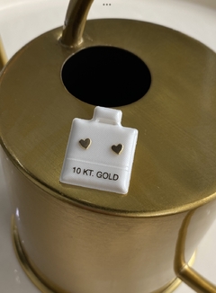 Broquel Corazón Mini oro 10k - comprar en línea