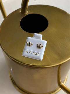 Broquel de corona oro 10kt - comprar en línea