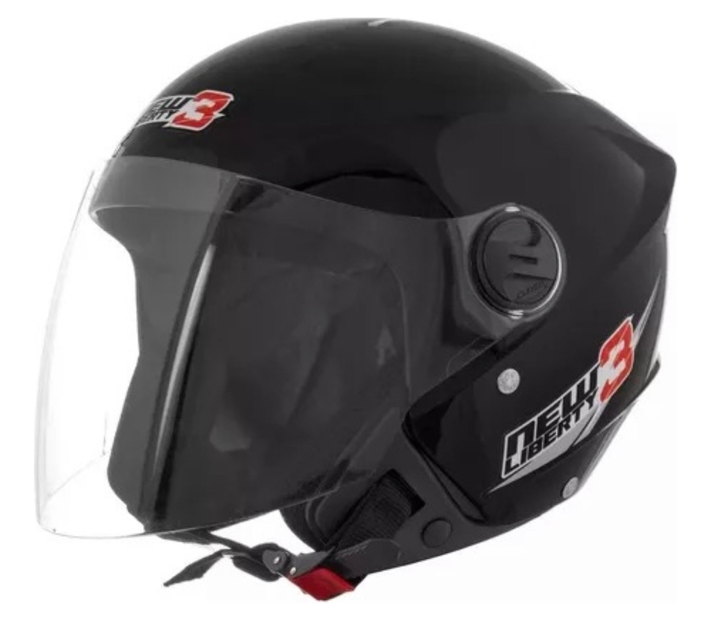 Capacete Custom Pro Tork Coquinho Preto