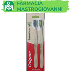 Cepillo de Dientes Colgate Bamboo Suave x2