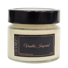 VELA PERFUMADA VANILLA IMPERIAL 150G CASA DIVINA