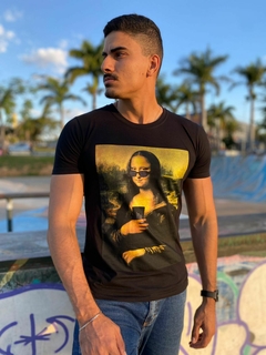 Camiseta Monalisa Bebida