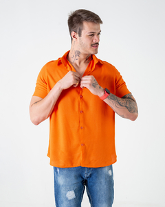 Camisa Masculina Laranja