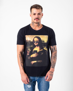 Camiseta Masculina Mona lisa