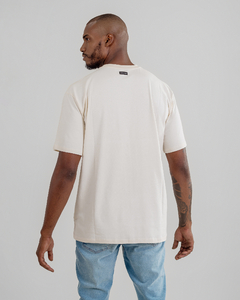 Camiseta Oversized Off White Santo Moço