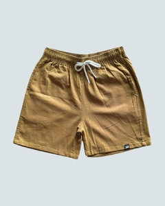 Shorts Linho Ocre Santo Moço