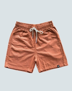 Shorts Linho Pêssego Santo Moço