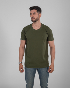 Camiseta Masculina Verde Militar