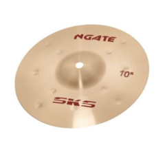 Prato de Bateria Efeito Splash 12 SKS(B8) Martelado - Ngate Cymbals