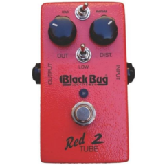 Pedal Distorção Black Bug Trt 2 Red Tube Para Guitarra