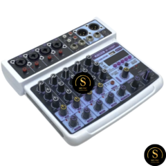 Mesa De Som Misturador Mixer Waldman 6 Canais Usb 6dsp - comprar online