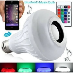 Lâmpada Led Bluetooth Party Controle Remoto Som E Luz oferta !