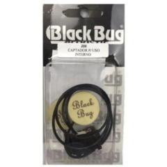 Captador De Contato Duplo Violão Banjo Cavaco Jdi Black Bug