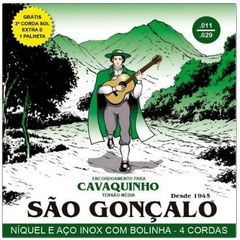 Encordoamento Cavaquinho São Gonçalo 011 Tensão Média IZ131 (Com Bolinha)