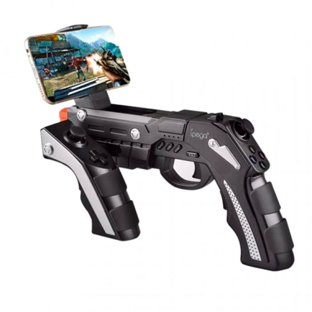 Pistola Arma Gamer Android Ios Ipega Revolver Celular Gamer