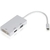 Adaptador Mini Displayport 3 em 1 Para DVI-VGA-HDMI