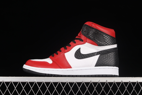 Satin jordan 1 on sale red