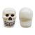 Placa motivo "Calavera Grande Halloween" (parte delantera y trasera). - comprar online