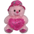 URSO DE PELÚCIA ROSA