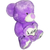 URSO DE PELÚCIA LOVE ROXO - comprar online