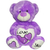 URSO DE PELÚCIA LOVE ROXO