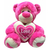 URSO DE PELÚCIA LOVE ROSA