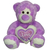 URSO DE PELÚCIA LOVE ROXO na internet