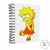 AGENDA OS SIMPSONS - LISA - comprar online