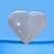 Pedra selenita em formato de coração - comprar online