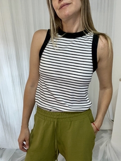 Musculosa morley rayada