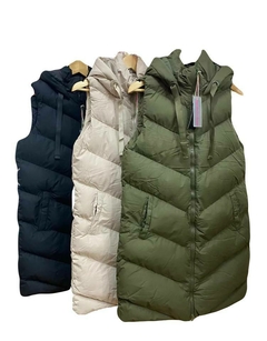 Chaleco puffer (nylon) importado