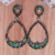 Brinco de Strass Verde Esmeralda - comprar online