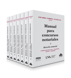 Manual para concursos notariales. 7 tomos .CLUSELLAS, Eduardo G. (director) Año: 2024. Edición: 1. Tapa rùstica. Editorial: Astrea. Páginas: 2800