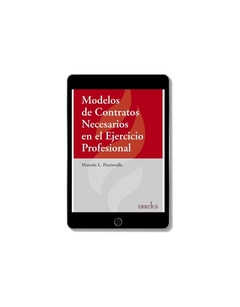 E-BOOK - Modelos De Contratos Necesarios En El Ejercicio Profesional. Edición 1a Ed. Páginas 816. Fecha De Publicación 2020-08-18. Autor Perciavalle, Marcelo Luis. Editorial: Errepar/Erreius - comprar online